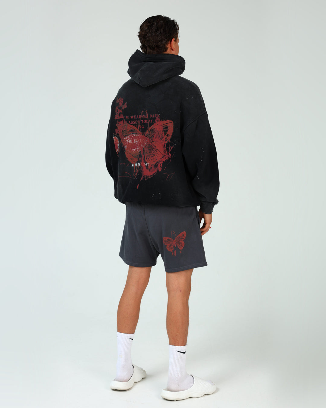 SHA. cardinal. everything. unisex washed hoodie