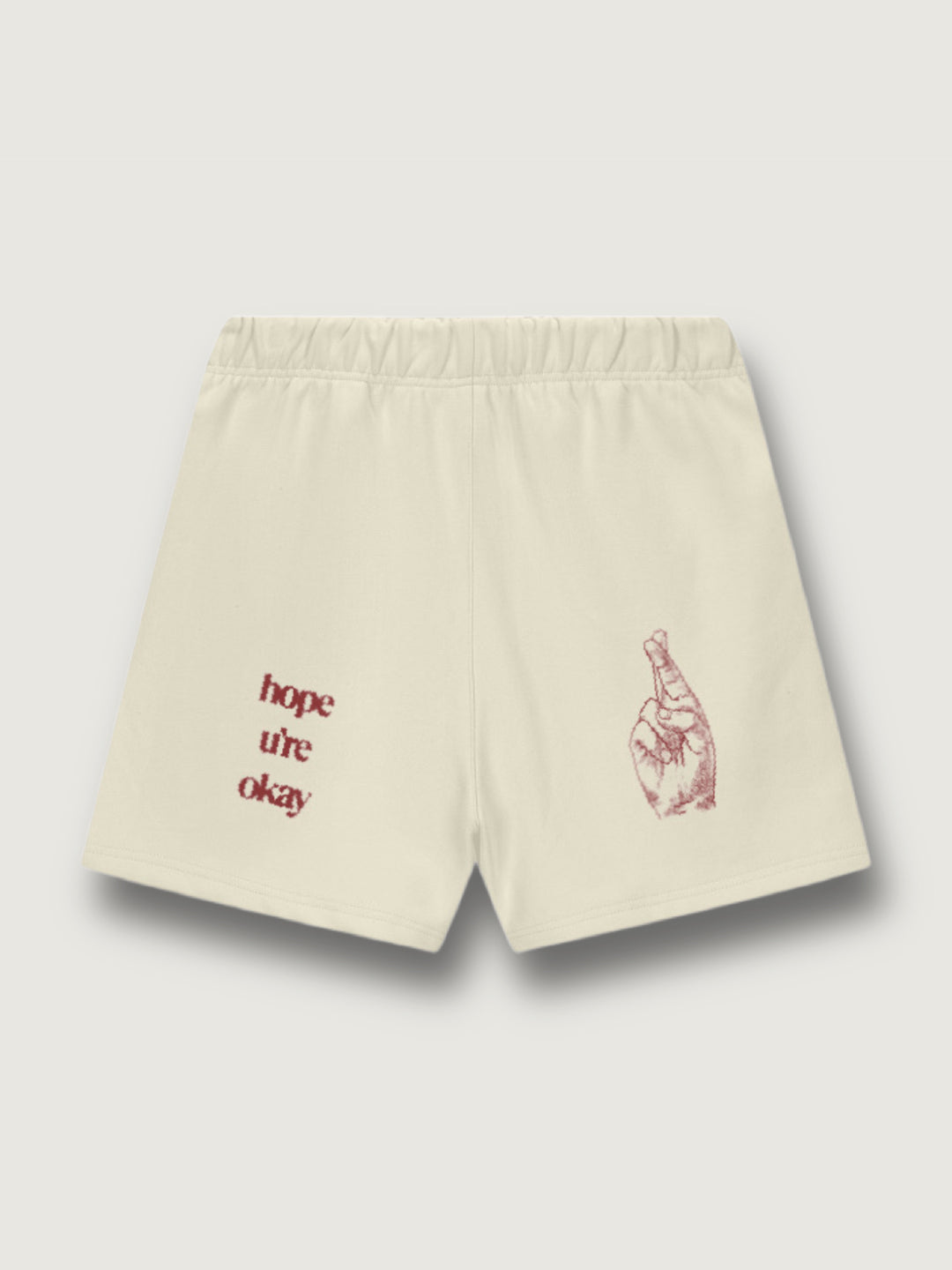 SHA. cardinal. hope. unisex heavyweight cotton shorts