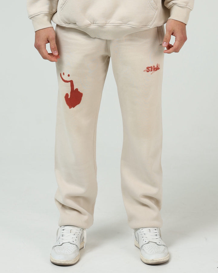 SHA. cardinal. hope. unisex washed joggers