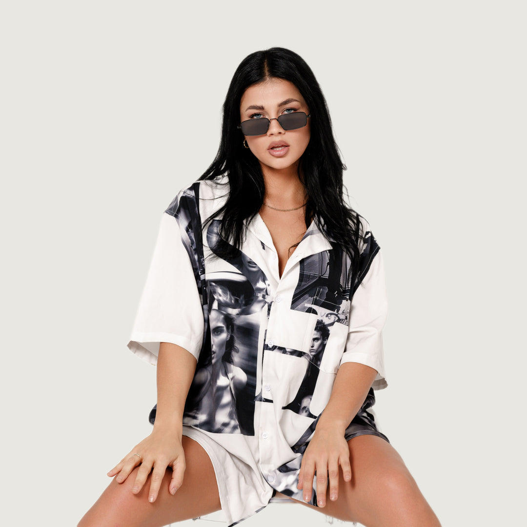 SHA. polar. 90s. unisex hawaiian shirt